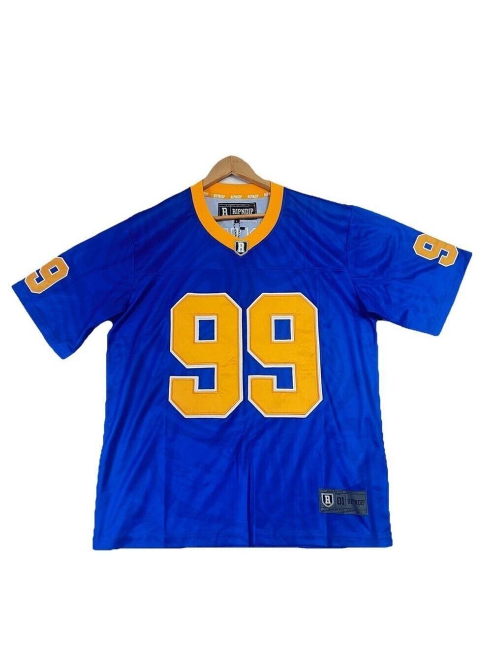 Ripndip Men’s Football LA Jersey Blue Short Sleeve